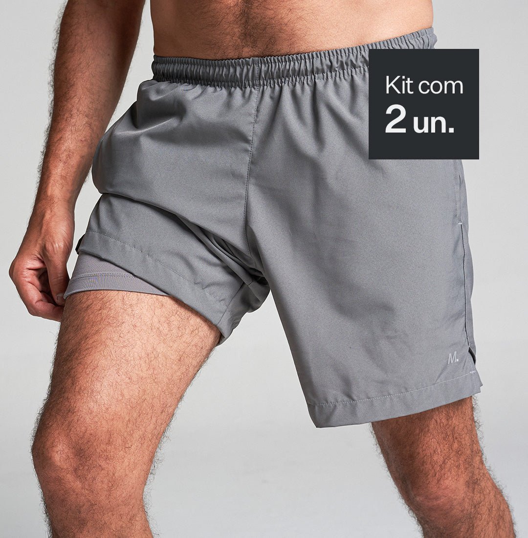 Kit 2x Fitness-Shorts – Bild 3
